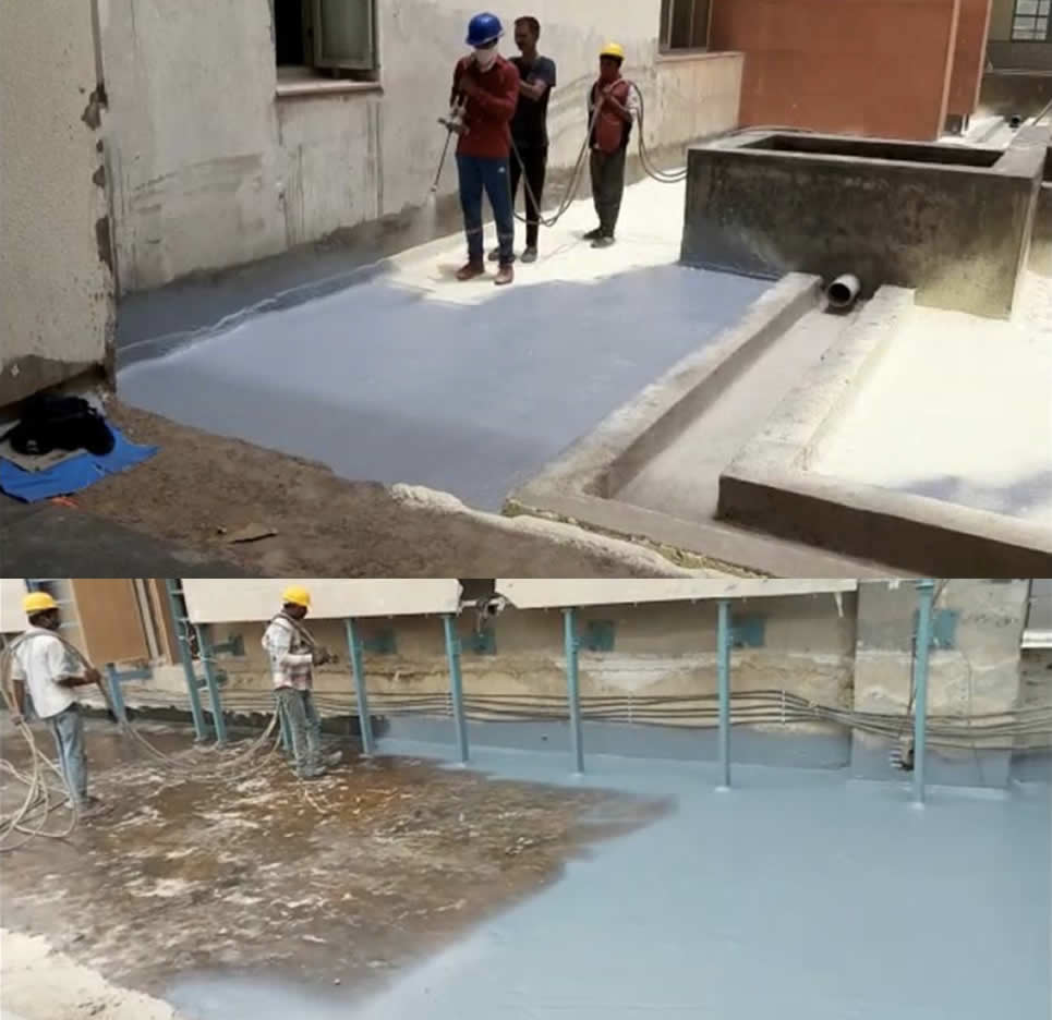 Polyurea-Waterproofing